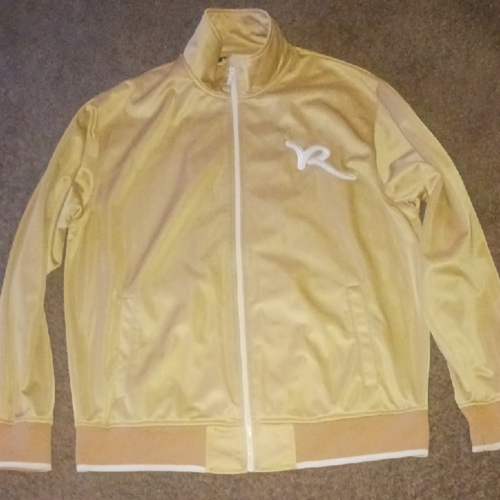 Rocawear Men's Gold Lightweight Jacket